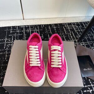 RICK OWENS VINTAGE SNEAKERS LOW S/S 23 EDFU - hot pink